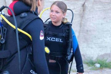 Kids scuba diving course Amadores beach