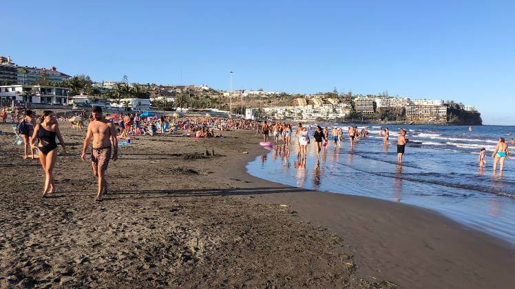 San Agustín beach San Agustín beach gran canaria